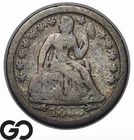 1853 Seated Liberty Dime w/ Arrows