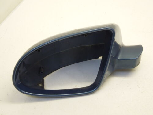 Audi A2 8Z NS Left Door Mirror Housing Cover Blue 8Z2857527 - Picture 1 of 8