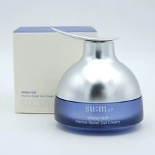 SU:M37 Water-full Marine Relief Gel Cream 50ml Moisturizing Hydration K-Beauty
