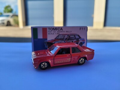 TOMICA F11 - FIAT 131 ABARTH RALLY [RED] MINT VHTF BOX GREAT