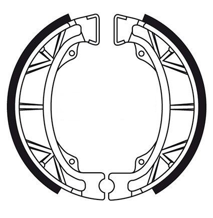 SERIE GANASCE FRENO POSTERIORI FERODO PER APRILIA	SCARABEO 50 Street 4T-2T 1996> - Foto 1 di 1