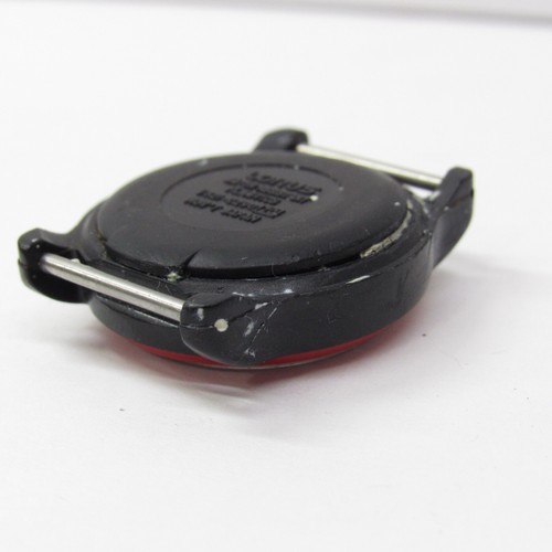 Vintage Lorus Disney Mickey Mouse Childrens Watch Red Black Quartz Untested ! - Picture 11 of 15