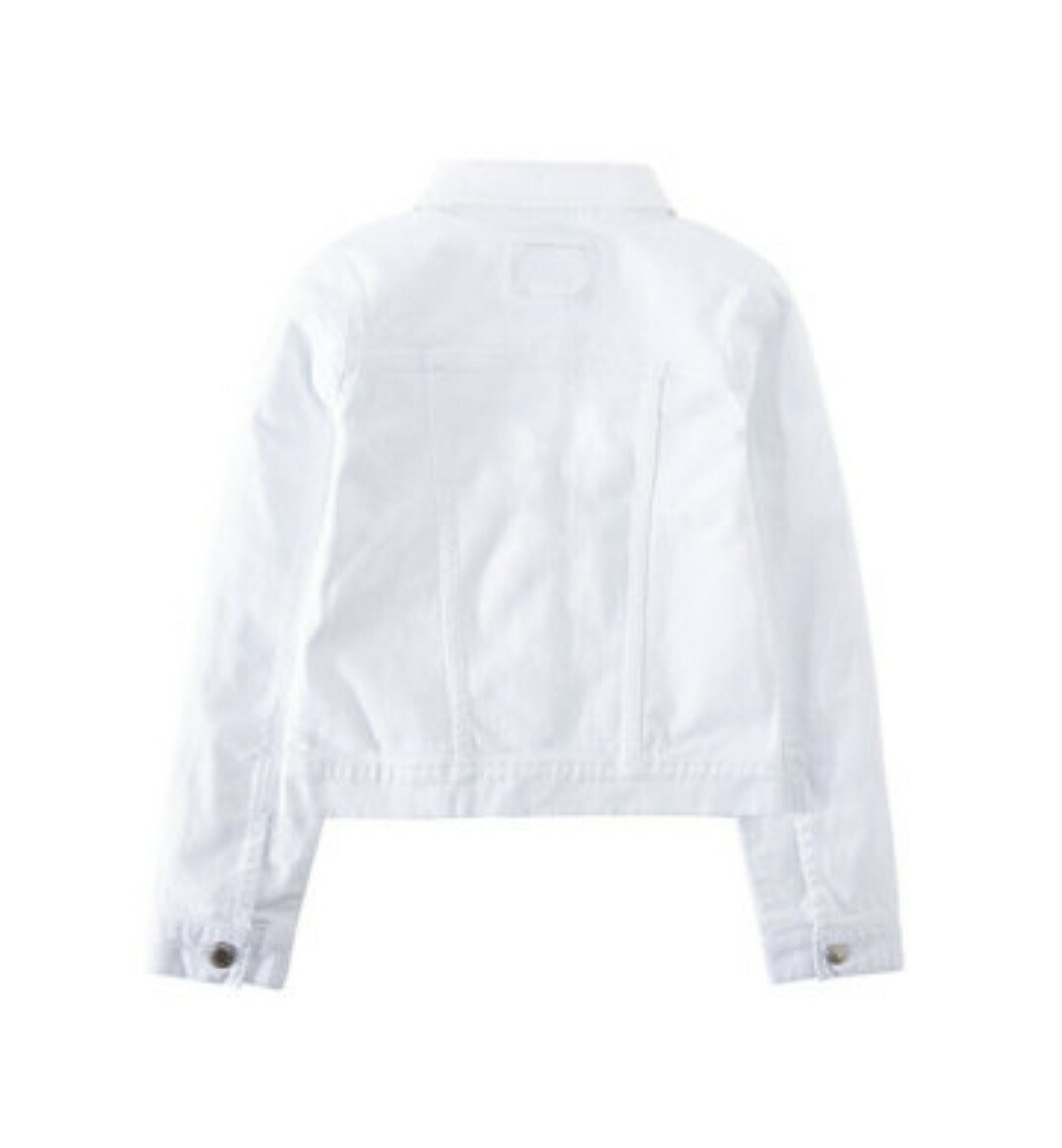 Levis Toddler 2T Girls Denim Trucker Jean Jacket White NEW NWT