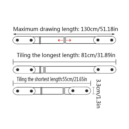 Buckle-free Elastic Invisible Waist Belt Stretch Jeans Belt Waistband Men Women - Picture 2 of 29