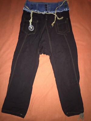 CARACLAN DamenHose Haremshose Pumphose W27 L34 (wie XS-S/34-36) Baumwolle Neu!