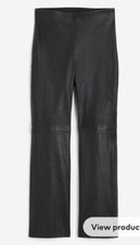 H M Premium Collection Leather Pants NWT Sz10