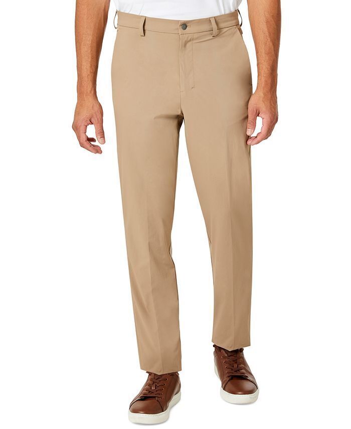 calvin klein men's slim fit tech solid performance dress pants Calvin Klein Men's Slim-Fit Solid Dress Pants