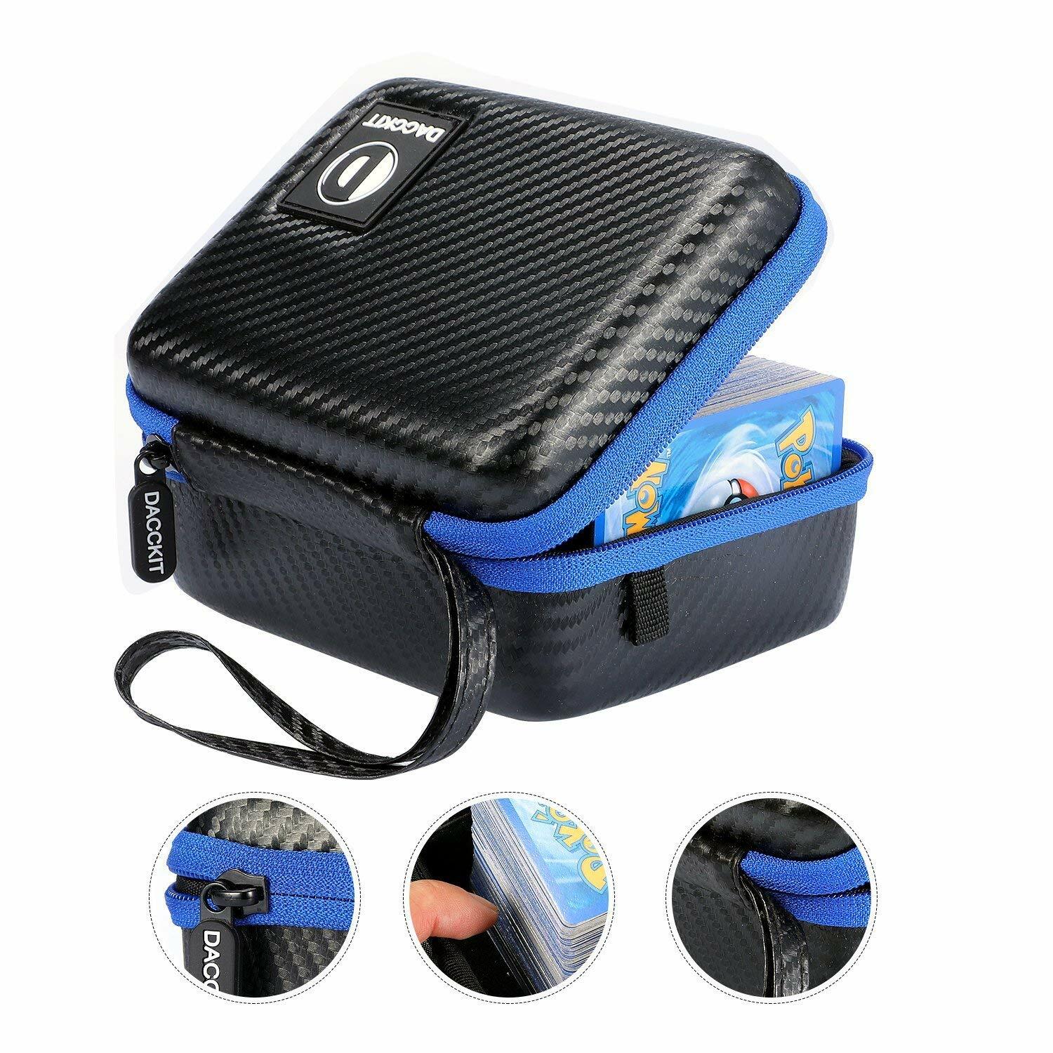 Pokemon Card Holder Case Carrying Se Adapta A 400 Tarjetas Divisor Y 