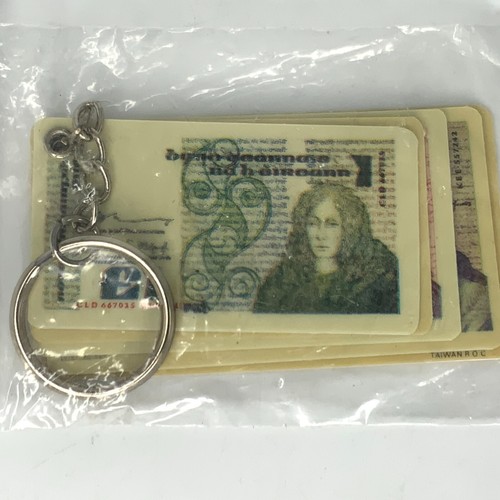 Central Bank of Ireland Keychain Currency Replicas Key Chain Multiple Denominat - Picture 14 of 14