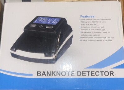 Small currency detector 5W UV currency detector US dollar euro currency detector