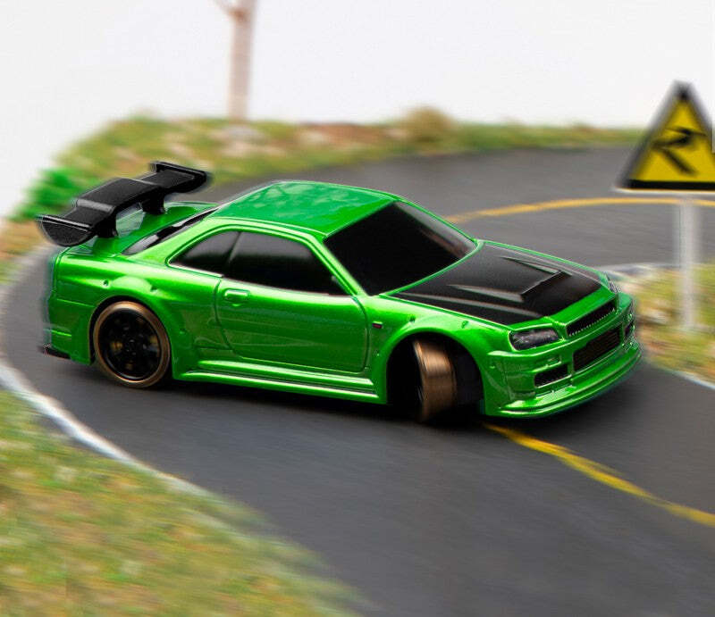 Turbo Racing C64 1:76 Drift Car - GREEN | eBay