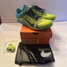 NEW NIKE Victory XC 3 Fierce Green Track Cross Country Spikes 654693 300 M 12
