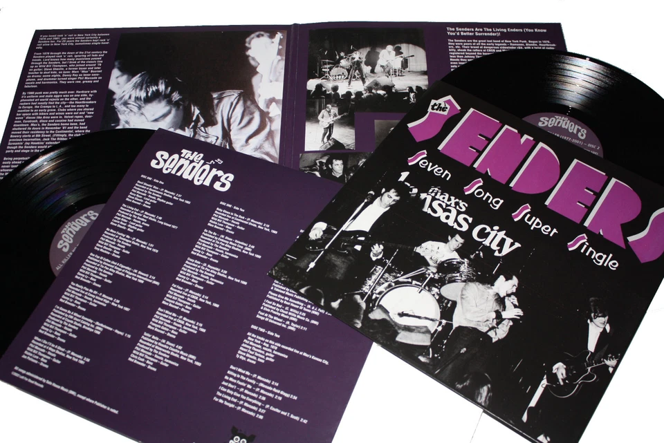 The Senders 'All Killer No Filler (1977-2001)' 2LP w/Johnny Thunders ltd USA imp - Image 2 of 4