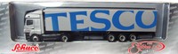 1:87 Scale Schuco Mercedes Benz Axor & Refrigerated Trailer - Tesco - Bnib 1:87 Scale Schuco Mercedes Benz Axor & Refrigerated Trailer - Tesco - Bnib