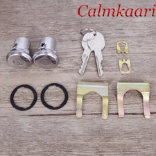 Door Lock Cylinder Set with 2 Keys for Buick Chevy Pontiac Oldsmobile US