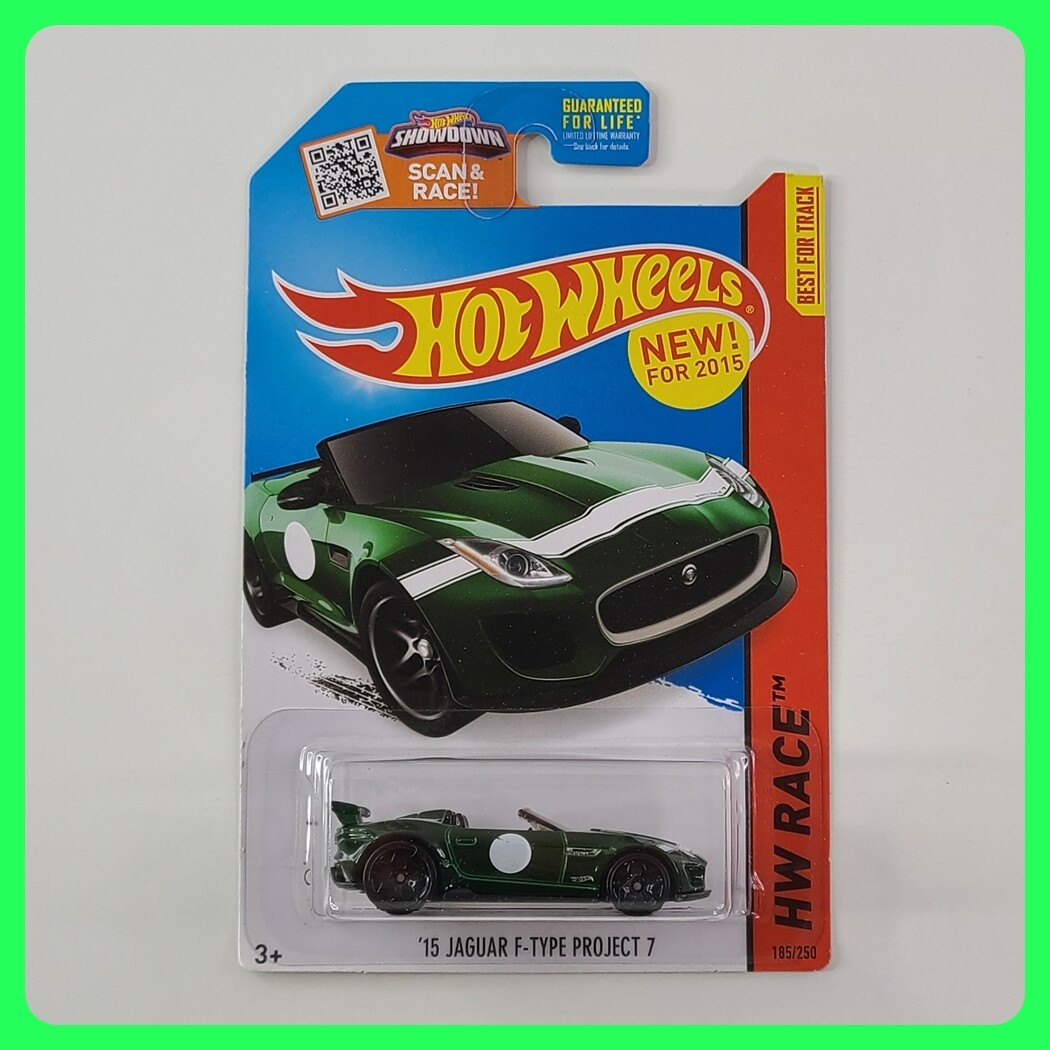 絶版品Hot Wheels ‘15 JAGUAR F-TYPE PROJECT7 Amazon.com: Matchbox Hot Wheels '15 Jaguar F-Type Project 7