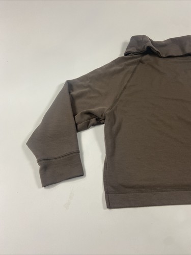 Old Navy Sweater Womens Small Gray Crop Top Pullover Turtleneck - Picture 10 of 11