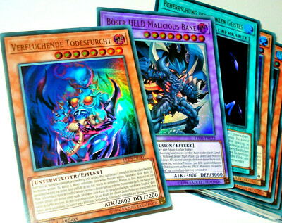 Yu-Gi-Oh! Legendary Duelists Immortal Destiny LED5-DE alle Karten zur AUSWAHL!