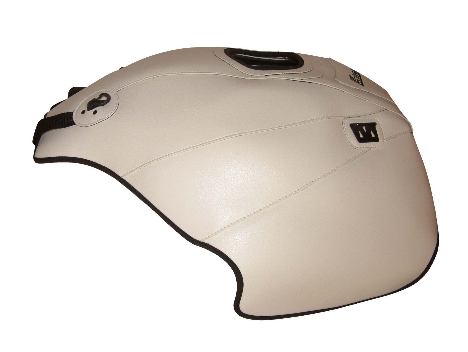 Réservoir carburant étanche Moto Guzzi Norge 1200 blanc et noir anti-UV