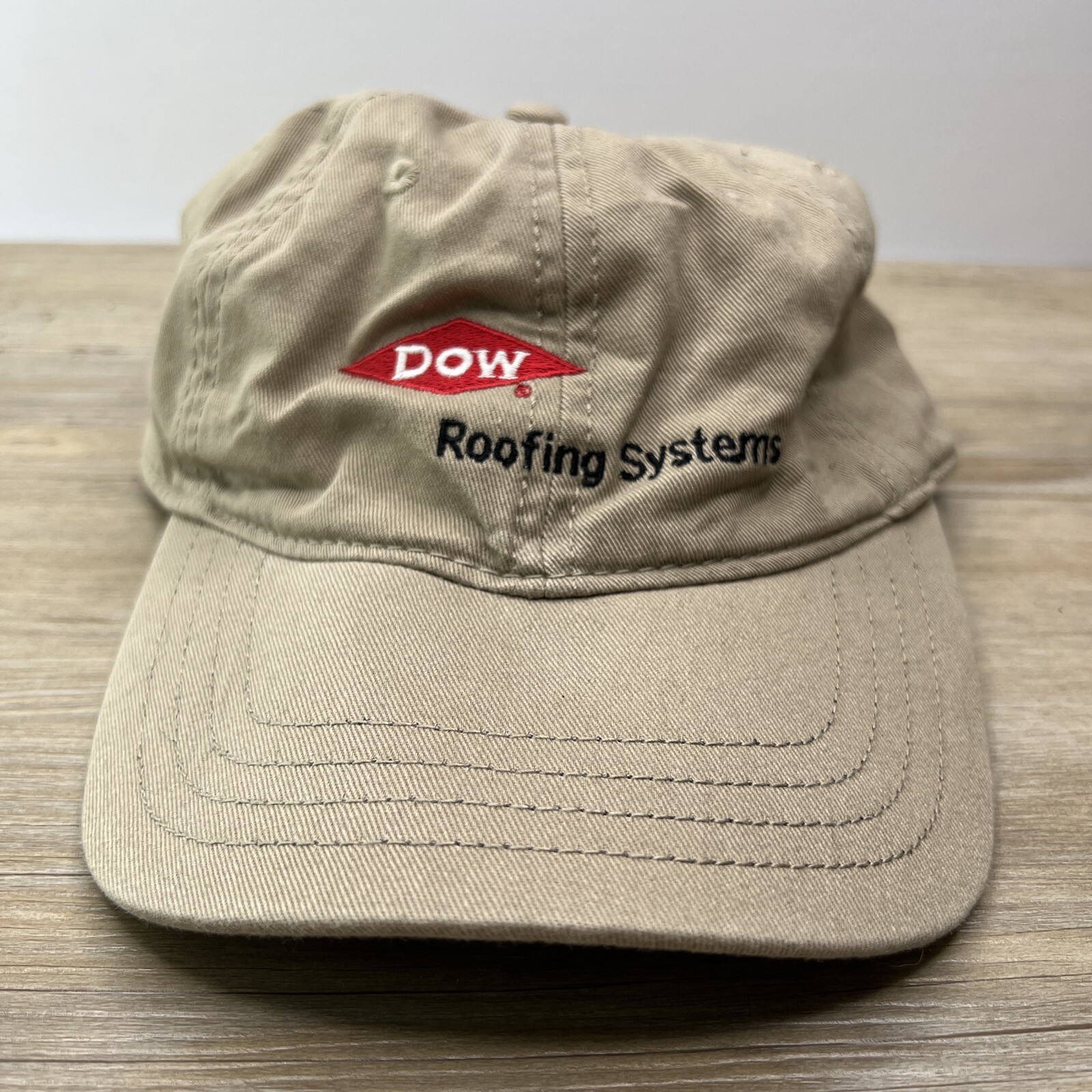 Roofing Systems Hat Brown Adjustable Hat Adult Si… - image 3