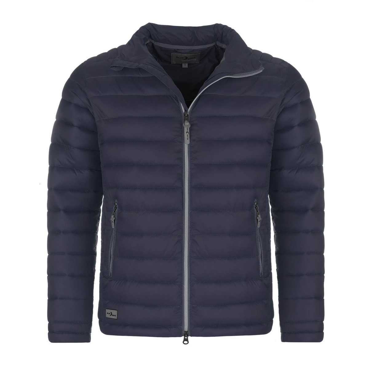 Blue Wave Herren Steppjacke Ivan Gesteppte Jacke in Daunenoptik ohne  Kapuze