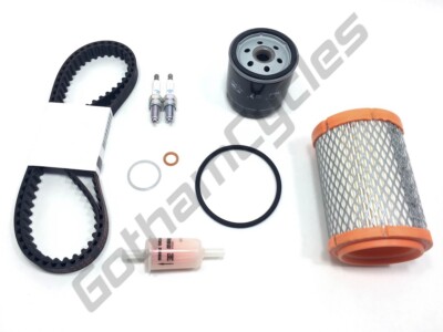 Ducati Monster 1100 EVO SERVICE KIT Timing Belts Plugs Air/Fuel/Oil Filter
