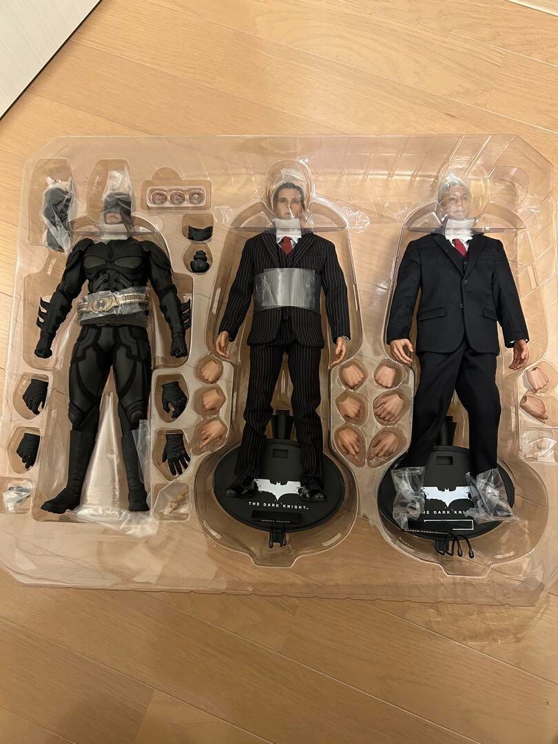 Movie Masterpiece The Dark Knight Alfred Bruce Batsuit Storage Box