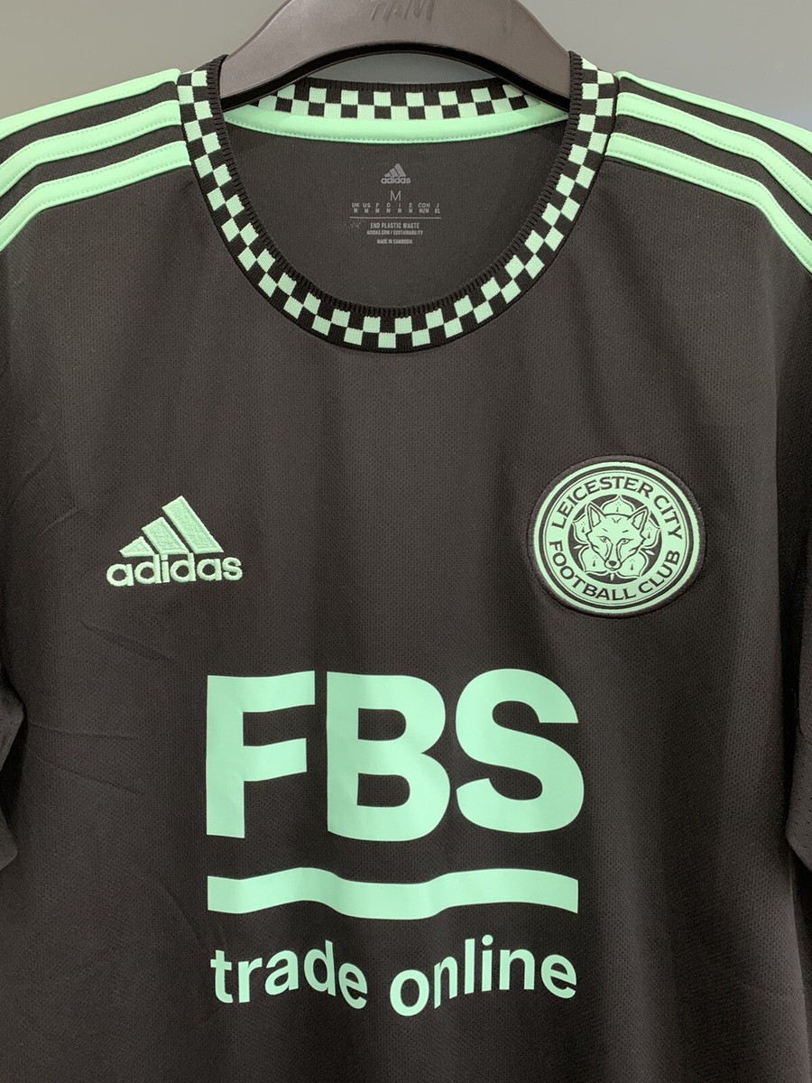Adidas Leicester City 2022 23 Shirt Mint Mens Medium Top
