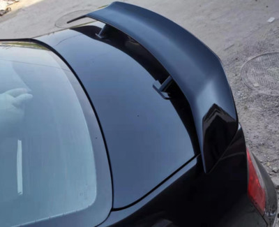 Rear Trunk General Spoiler Universal For BMW 5 Series Sedan Glossy Black