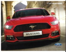 Ford Mustang 2014-2015 UK Market Launch 12pp Sales Brochure Fastback Convertible