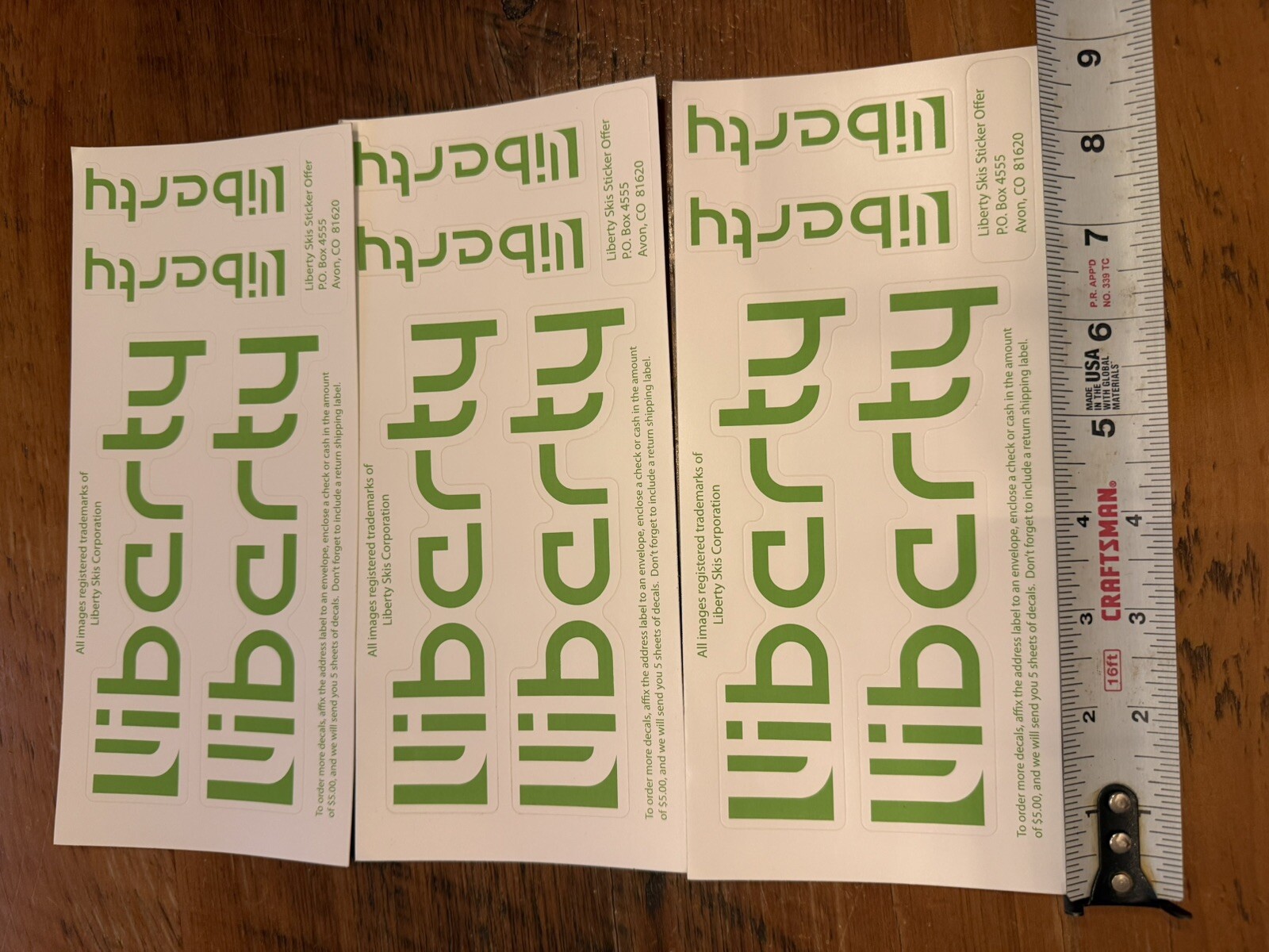 Adesivo sci liberty decalcomania Salomon Rossi Blizzard nero Volkl Liberty