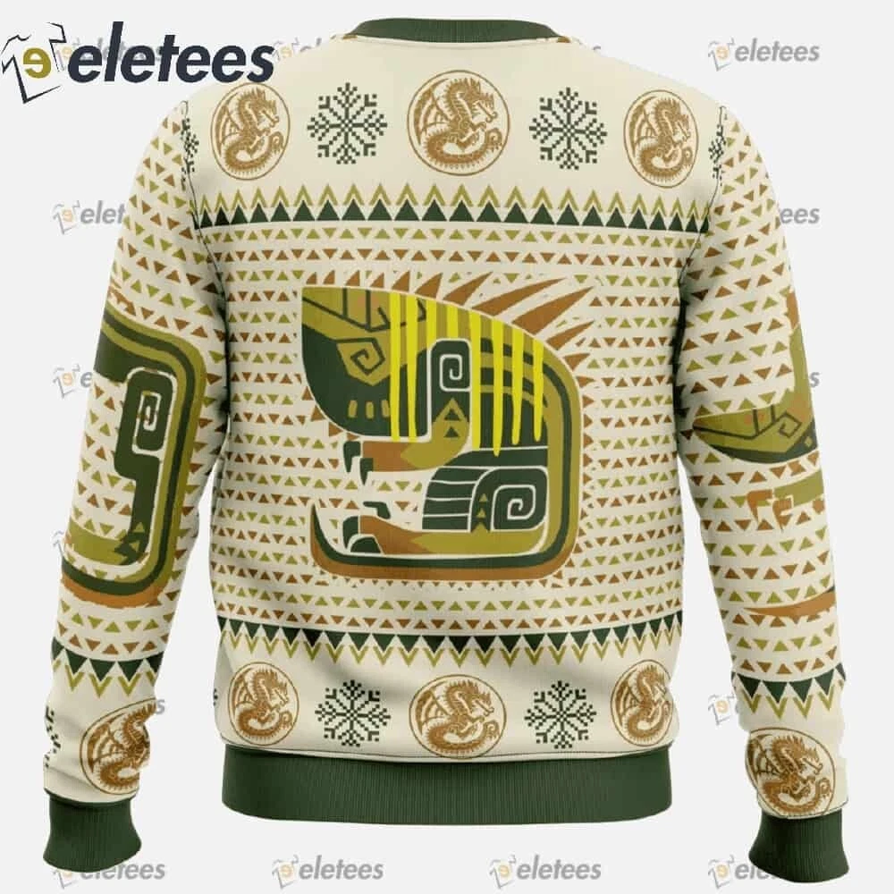 Monster Hunter Ugly Christmas Sweater UZJQ7SU2