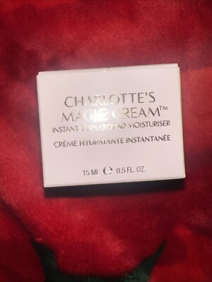 Charlotte Tilbury Magic Cream Instant Turnaround Moisturizer ~ 15 ml /0.5 oz