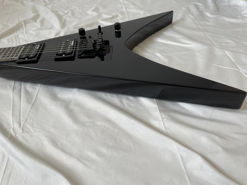 Factory Customized Flying King V Electric Guitar Glossy Black High Quality - Picture 3 of 17