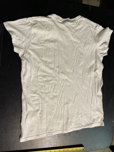 Nike T-Shirt Nike rot Spell Out Damen Gr. L grau Nike Etikett kurzärmelig weiß L - Bild 6 von 6
