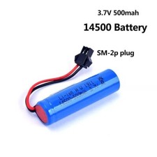 Batería Lipo 1 pieza 3.7V 500Mah 14500 para Voor DE35 DE38 Rc Tumbling Stunt Auto