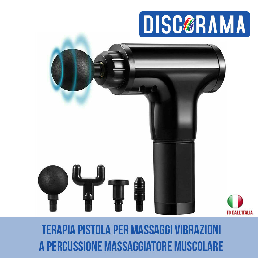 Pistola Terapia Vibrazione per Benessere Muscolare e Fasciale