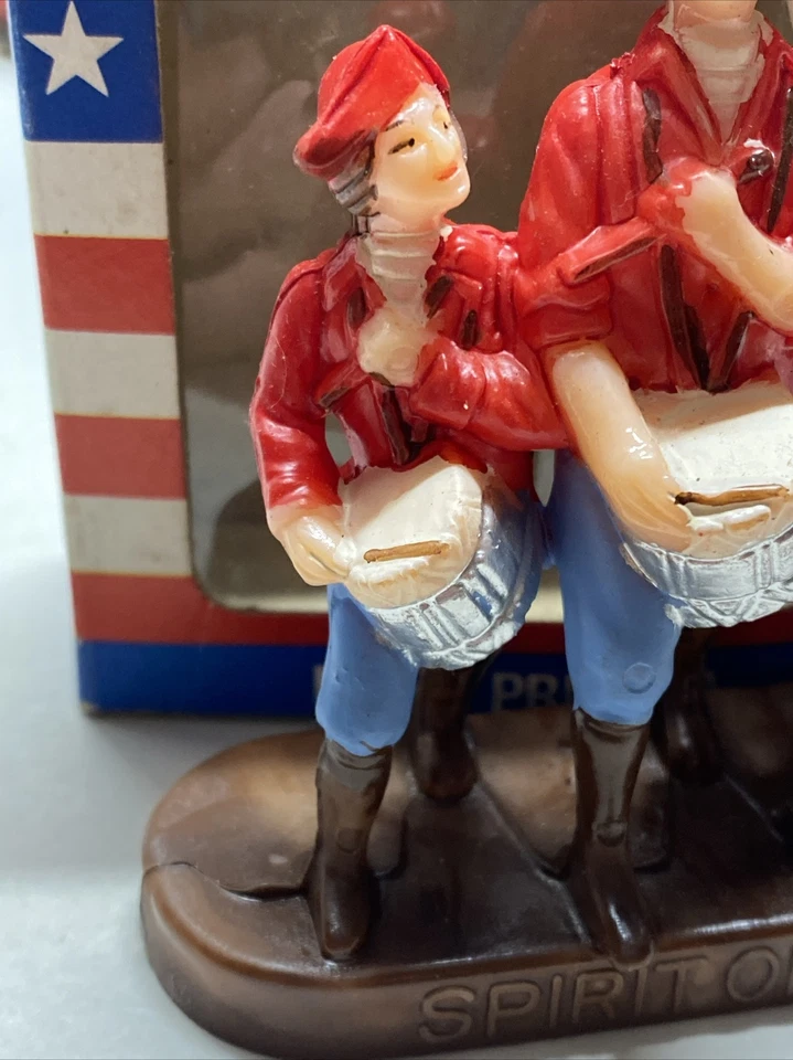 FIGURAS DE PLÁSTICO EL ESPÍRITU DEL 76 pintadas a mano hallazgo raro Foto 2 de 4