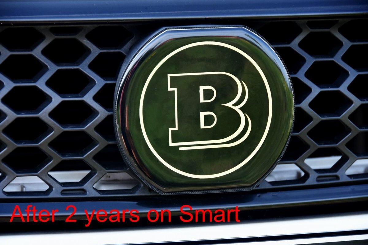 Emblème De Logo De Voiture Pour Smart Brabus, Autocollant D'insigne