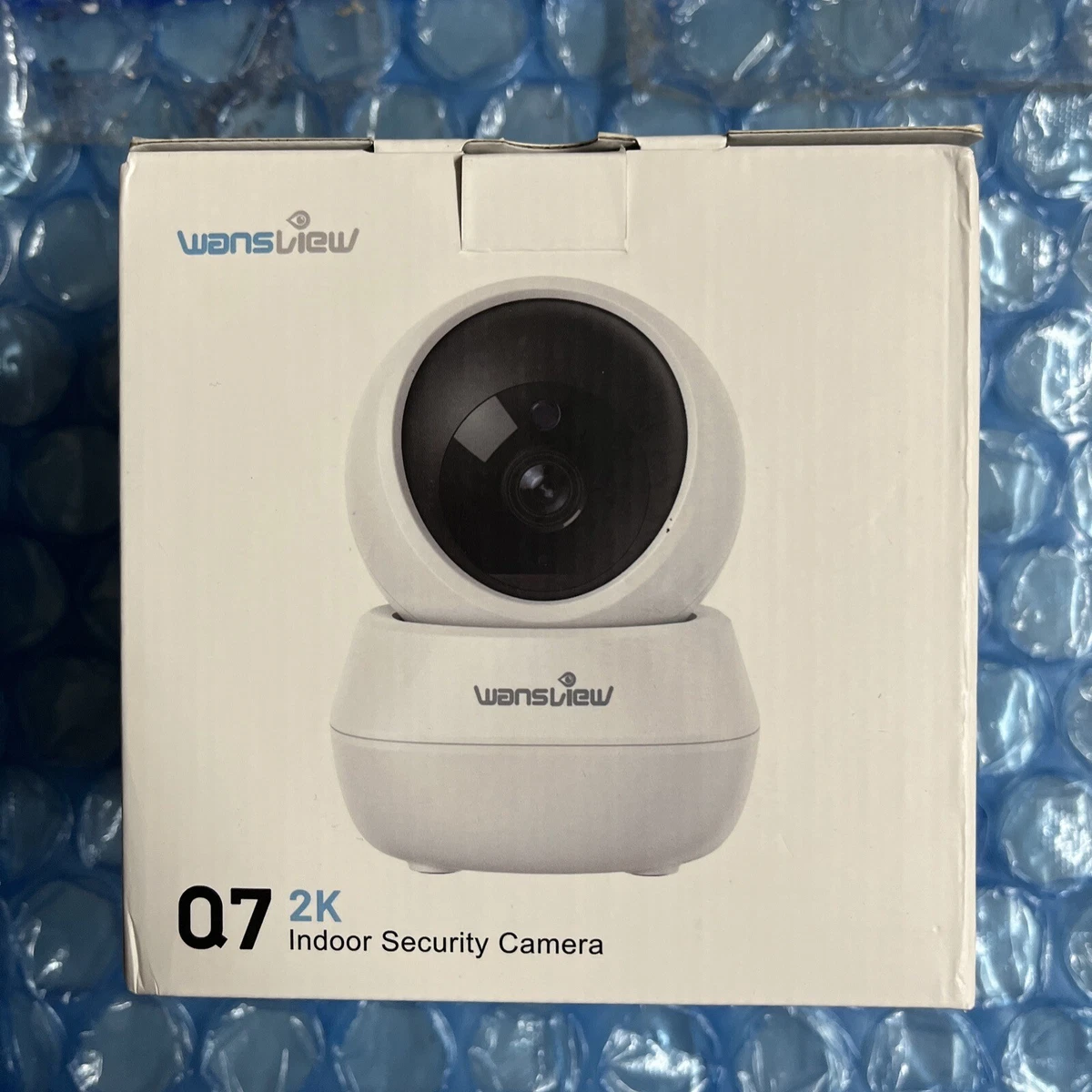 Wansview Q7 Indoor Security Camera Wireless 2K Pet Dog Cat Nanny