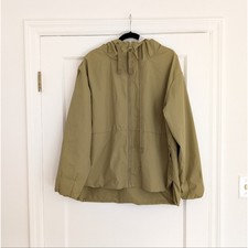 Lie Life Integrity Earth Warm Green Lined Hooded Jacket, Size Xl