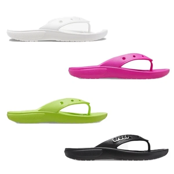 Croc flip hotsell flops womens