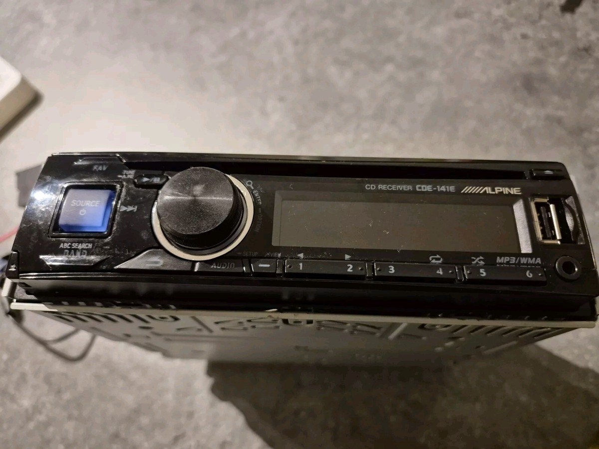 Alpine CDE-141E CD/MP3 Headunit (READ AD) + FAST UK 🇬🇧 DELIVERY