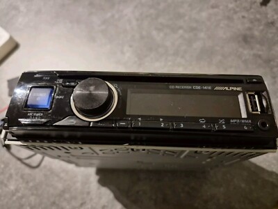 Alpine CDE-141E CD/MP3 Headunit (READ AD) + FAST UK 🇬🇧 DELIVERY