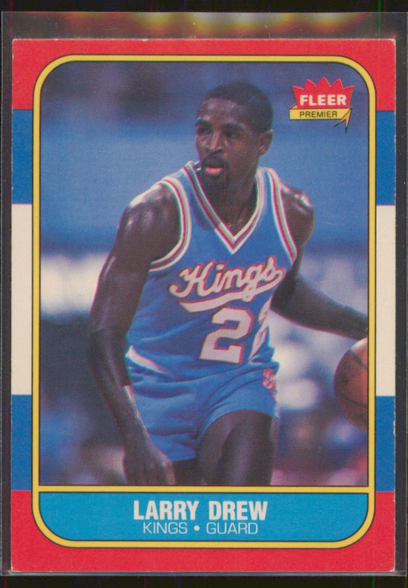 1986-87 Fleer #25 Larry Drew