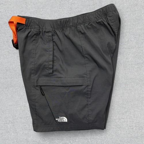 The North Face Shorts Men's Medium Gray Cargo Class V Belted Hiking Outdoors - Imagen 4 de 12