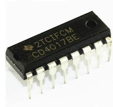 10PCS CD4017 4017 DIP-16 DECADE COUNTER DIVIDER NEW