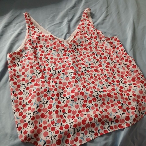 Loft Women’s Floral Tank Top L - Picture 5 of 11