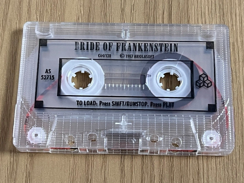 Cassette Commodore 64 Bride of Frankenstein - Fonctionne -👽👾Idée Cadeau Rétro👾👽 - Photo 17/24