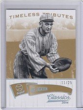 2014 Joe Jackson Panini Classics TIMELESS TRIBUTES GOLD Parallel /25 - #71 Sox